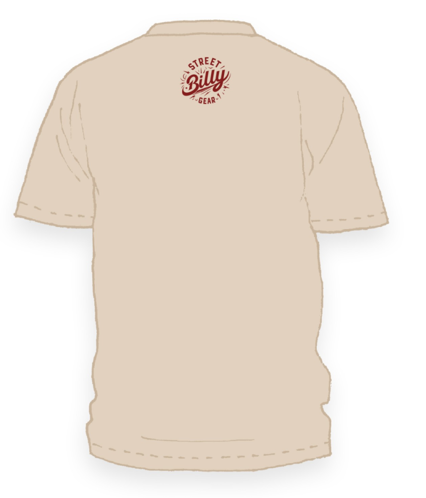 Streetbillys T-Shirt SBG Logo Su24 Sand S