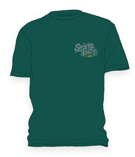 Streetbilllys T-Shirt SBG LTMD Petrol M