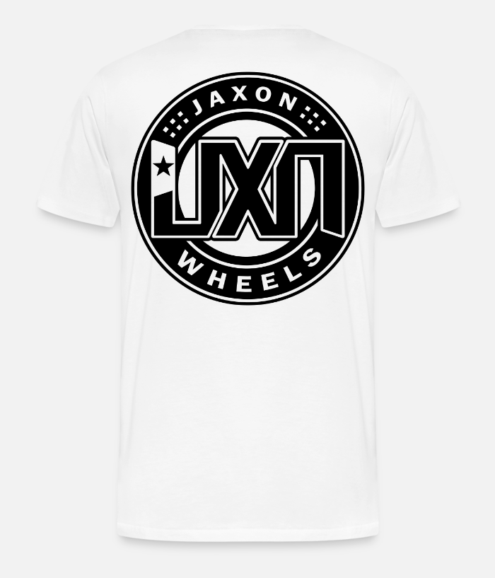 JXN Wheels Men Black Front and Back XL