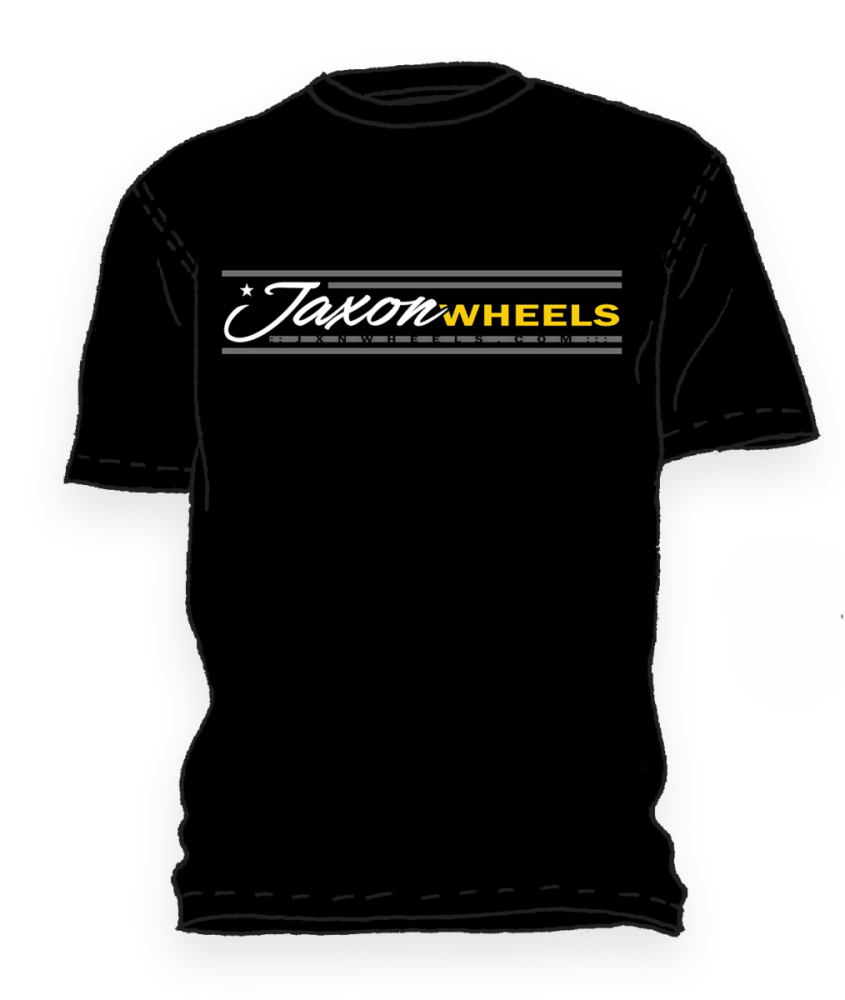 JXN Wheels Men Black Front and Back L