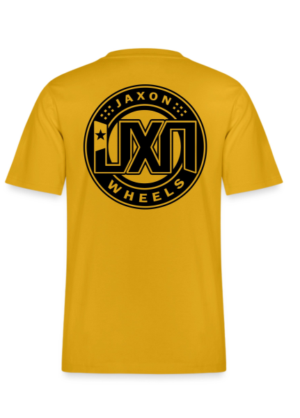 JXN Wheels Men Yellow Black Front and Back