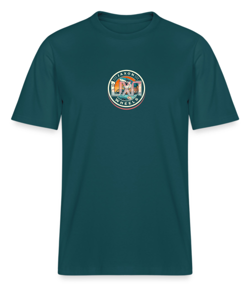 JXN Wheels Men Funny Shark Green