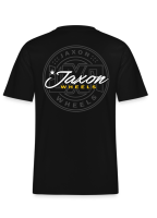 JXN Wheels Men Black Front and Back Logo XXL