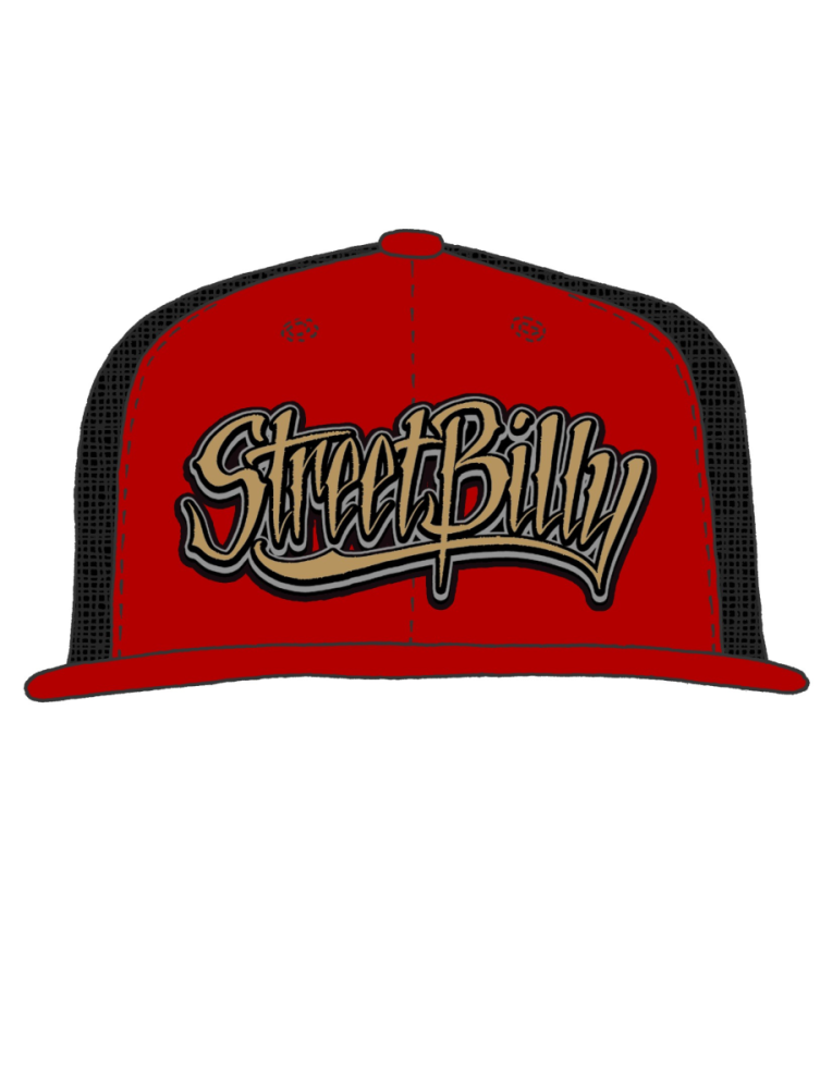 GWG Streebiilys CAP Logo Red Black